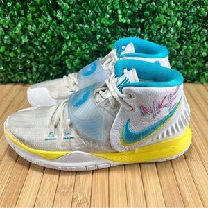 Nike Kyrie 6 Neon size 7Y